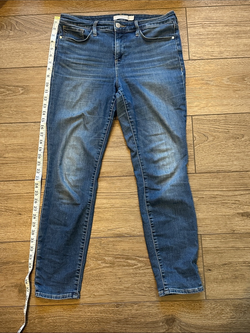 Athleta Sculptek Indigo Blue Skinny Jeans - 10